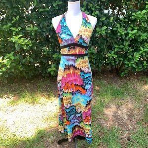Catch My I colorful dress -Medium